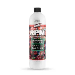 Fritz RPM calcium part 2, liquid calcium supplement, reef calcium buffer, calcium chloride aquarium, calcium dosing solution, RPM calcium buffer system, high purity calcium chloride, coral growth calcium supplement, marine tank calcium booster, calcium dosing reef tank